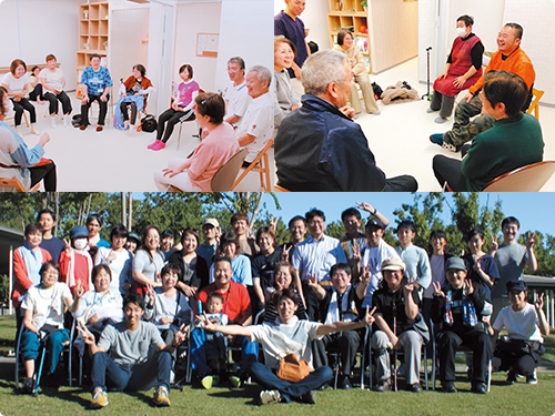 脳卒中当事者の仲間の写真